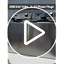 Deep fryer Commercial Deep Fryer 12L x 2/25.4QT Dual Tank Electric Deep Fryers with Basket Electric Countertop Fryer for Restaurant with 2 Frying Baskets, 3300W x 2, 240V Two 6-15 Phase Plugs