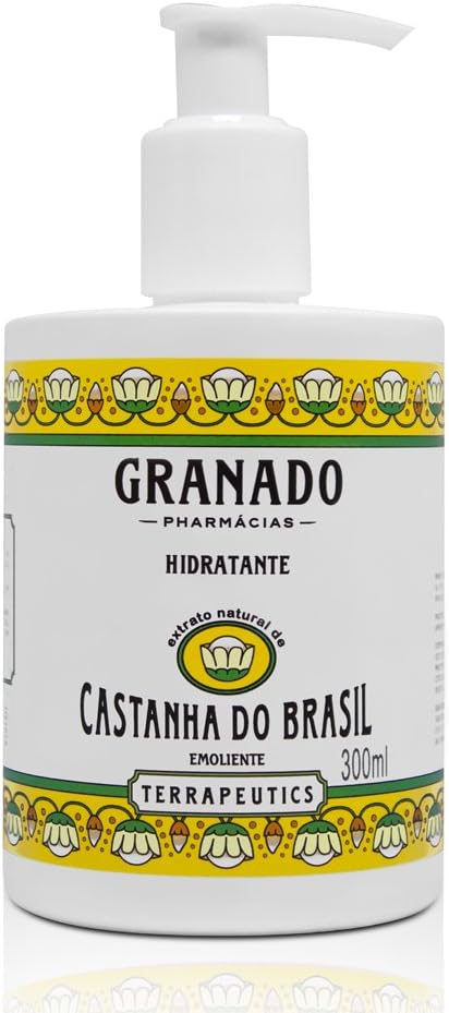 Linha Terrapeutics Granado - Hidratante Corporal Castanha do Brasil 300 ml - (Granado Terrapeutics Collection - Brazil Nut Body Moisturizer 10.1 Fl Oz)
