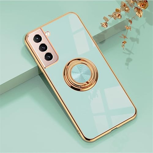 Miniatura 8 de EYZUTAK Funda magnética galvanizada para Samsung Galaxy S20 FE 5G, 360 grados con rotación de metal, soporte magnético para anillo de dedo para