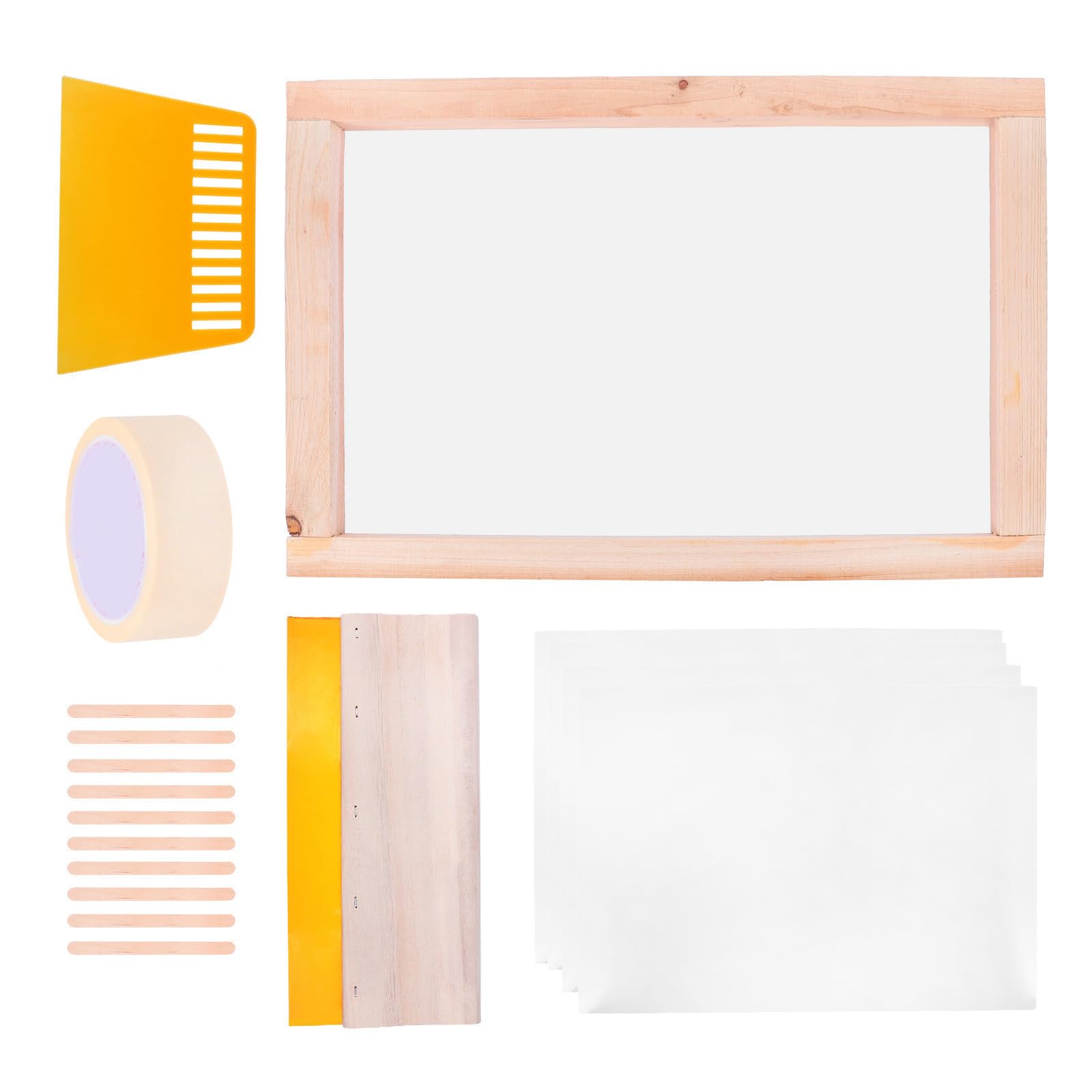 Kit de Serigrafía, Impresión DIY en Camisetas y Telas