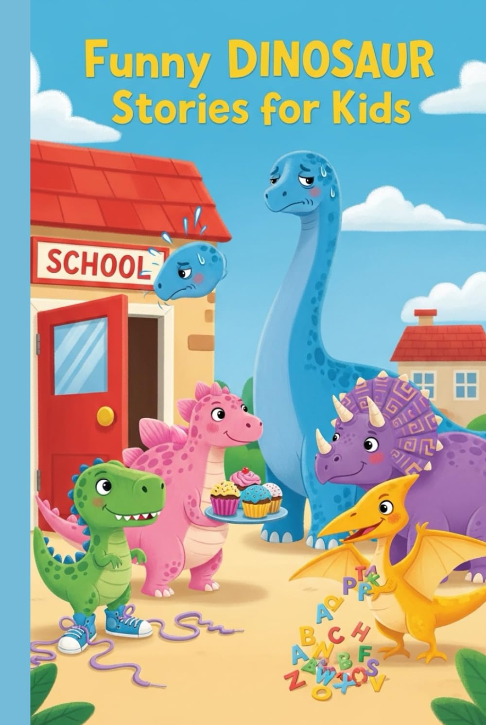 Funny Dinosaur Stories for Kids: A Hilarious Illustrated Story Collection About Friendship, Kindness, and Confidence for Ages 7–12
