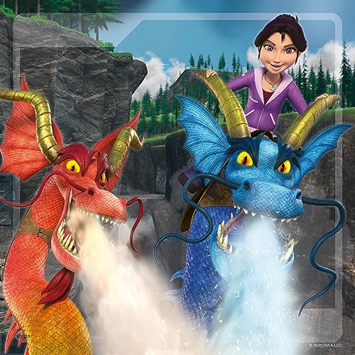 Ravensburger Dragons: The Nine Realms 3x 49 Piece Jigsaw Puzzles for Kids Age 5 Years Up, White - Image 3