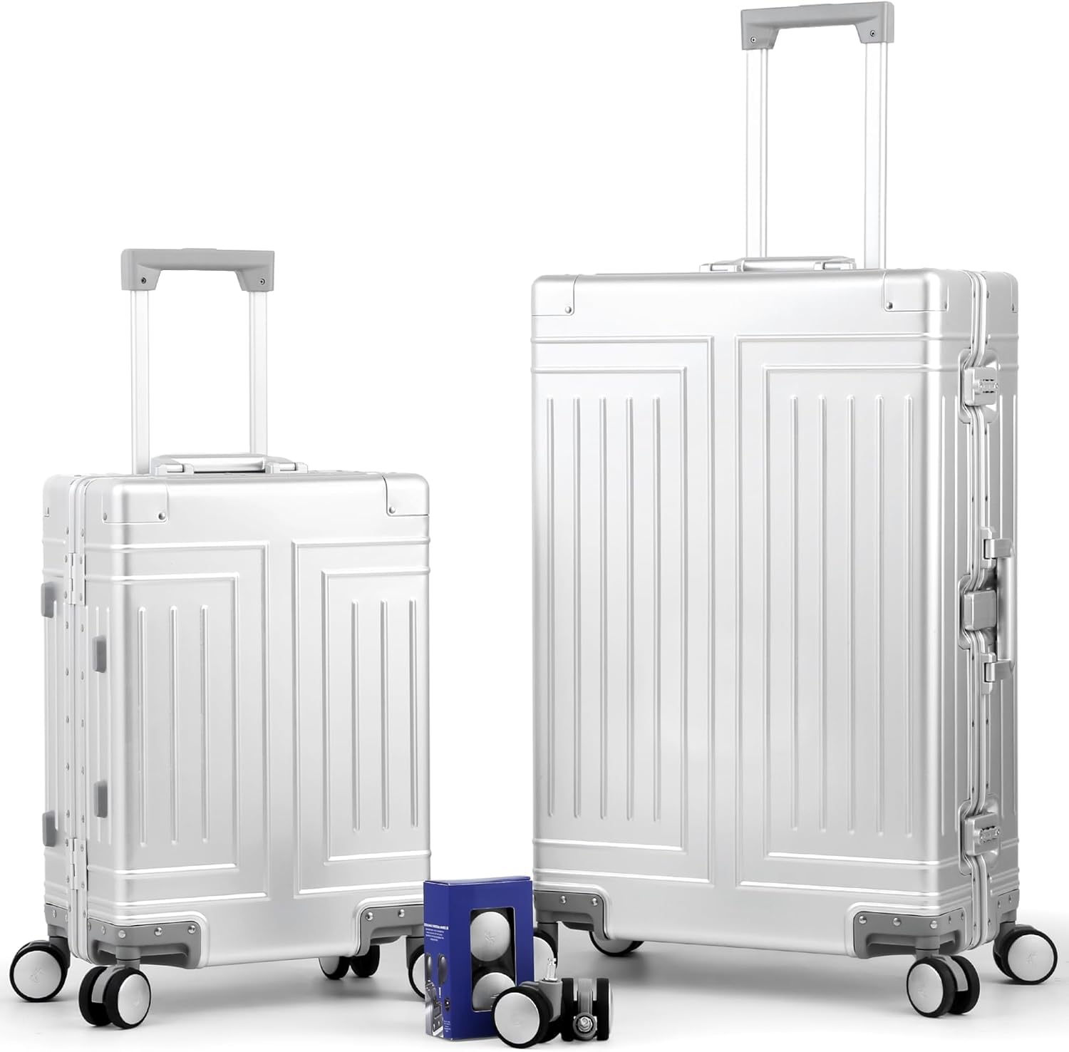 KANGSHILU All Aluminum Luggage Set