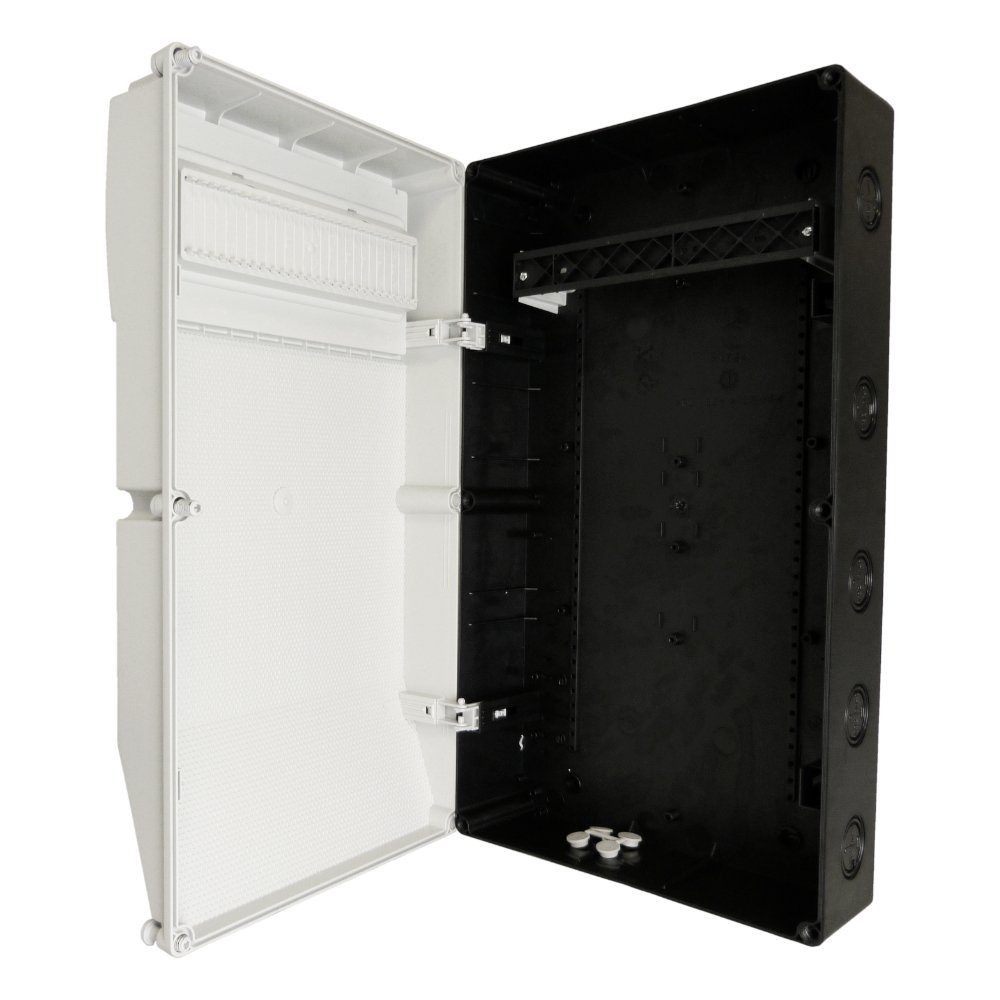 TpElectric Stromverteiler IP54 13-Modul Verteilerkasten Sicherungskasten AP TpE 4158