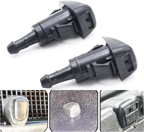 Miniatura 4 de Chorros de lavado de parabrisas para Chevrolet Trailblazer 2002-2009, 2 boquillas de chorro para limpiaparabrisas delantero 15878745