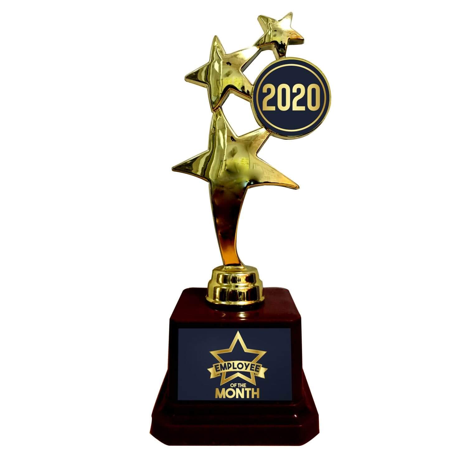 Yaya Cafe Employee of The Month Gifts Printed Award Star Trophy - Golden, Alloy (B085MG8133) Amazon Price History, Amazon Price Tracker