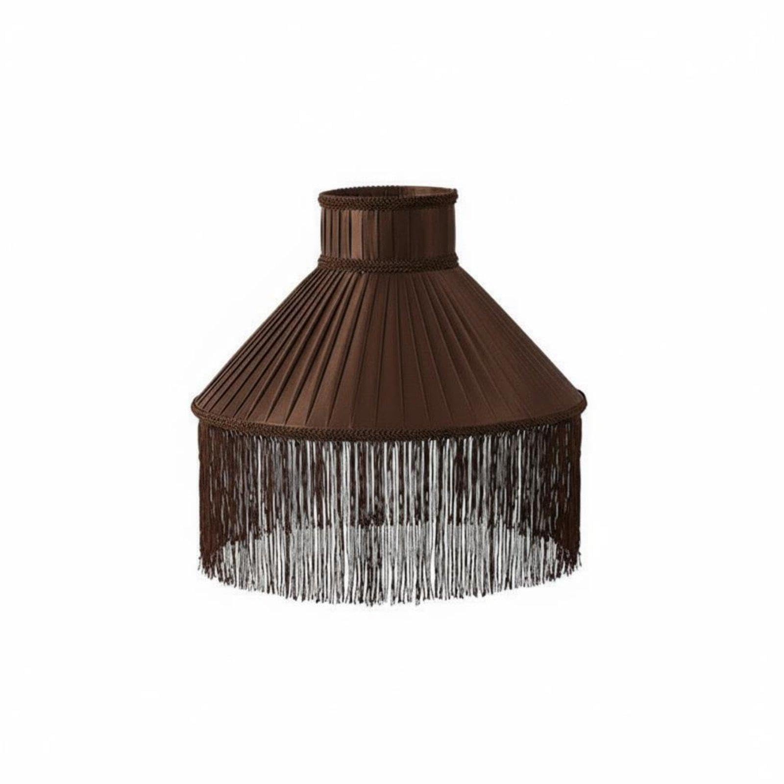 Textile Lampshade with Tassels Replacement Lampshade Vintage Style Lamp Cover for Bedroom, Living Room, Hotel Coffee 20CM|Home & Garden| Lamps Lighting & Ceiling Fans| Lamp Shades-image-13