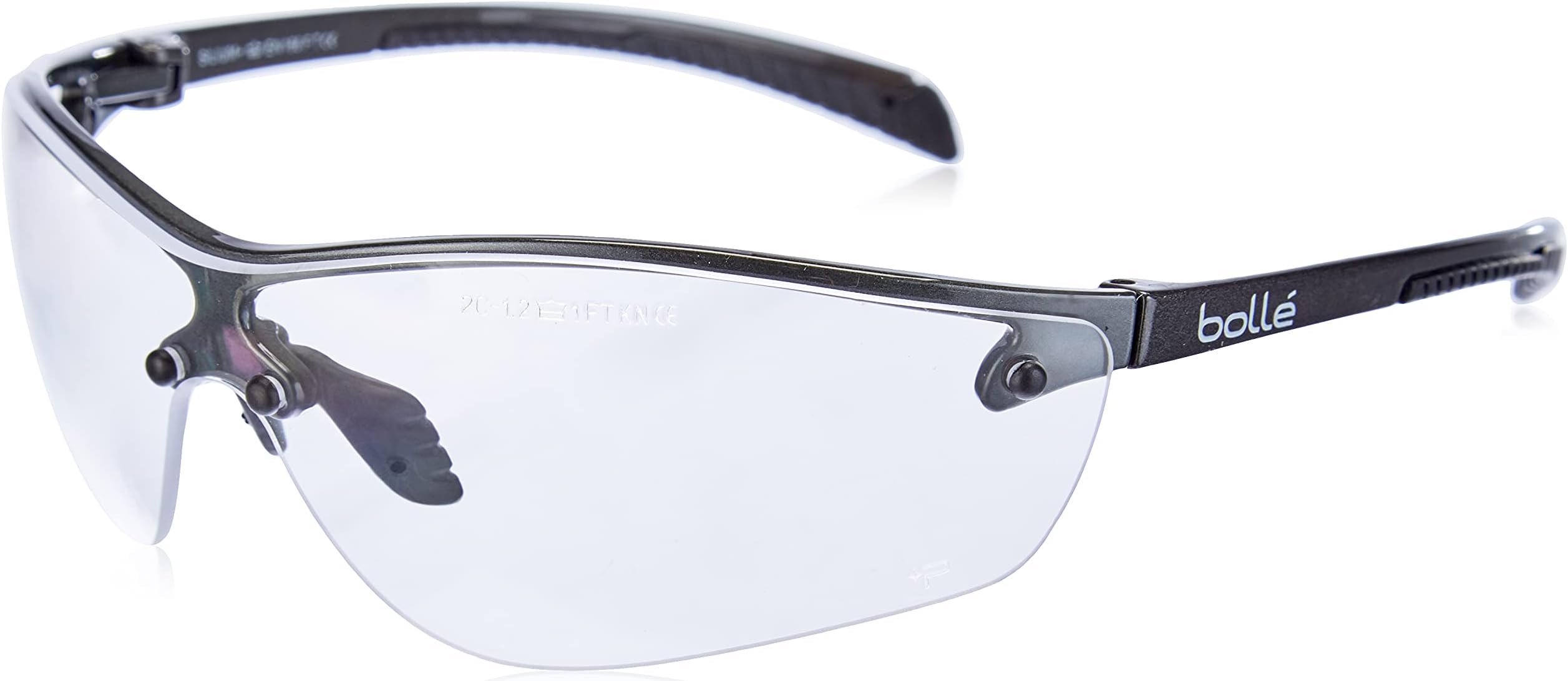 Bolle SILIUM+ Clear Lens Lightweight Safety Glasses