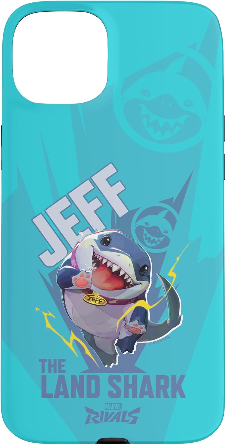 Marvel Rivals Jeff The Land Shark Cute Portrait Case for iPhone 13