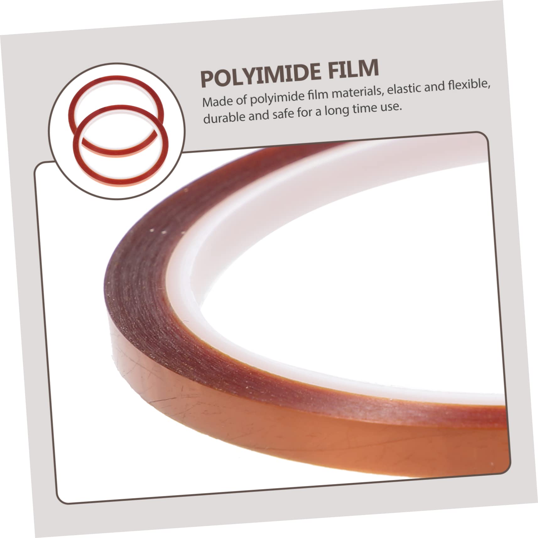 Cabilock Sublimation Tapes Heat Resistant 2 Rolls of Strong Adhesive Heat Transfer Tape for Electronics Repair