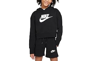 Nike Sportswear Club Fleece Girls' Crop Hoodie