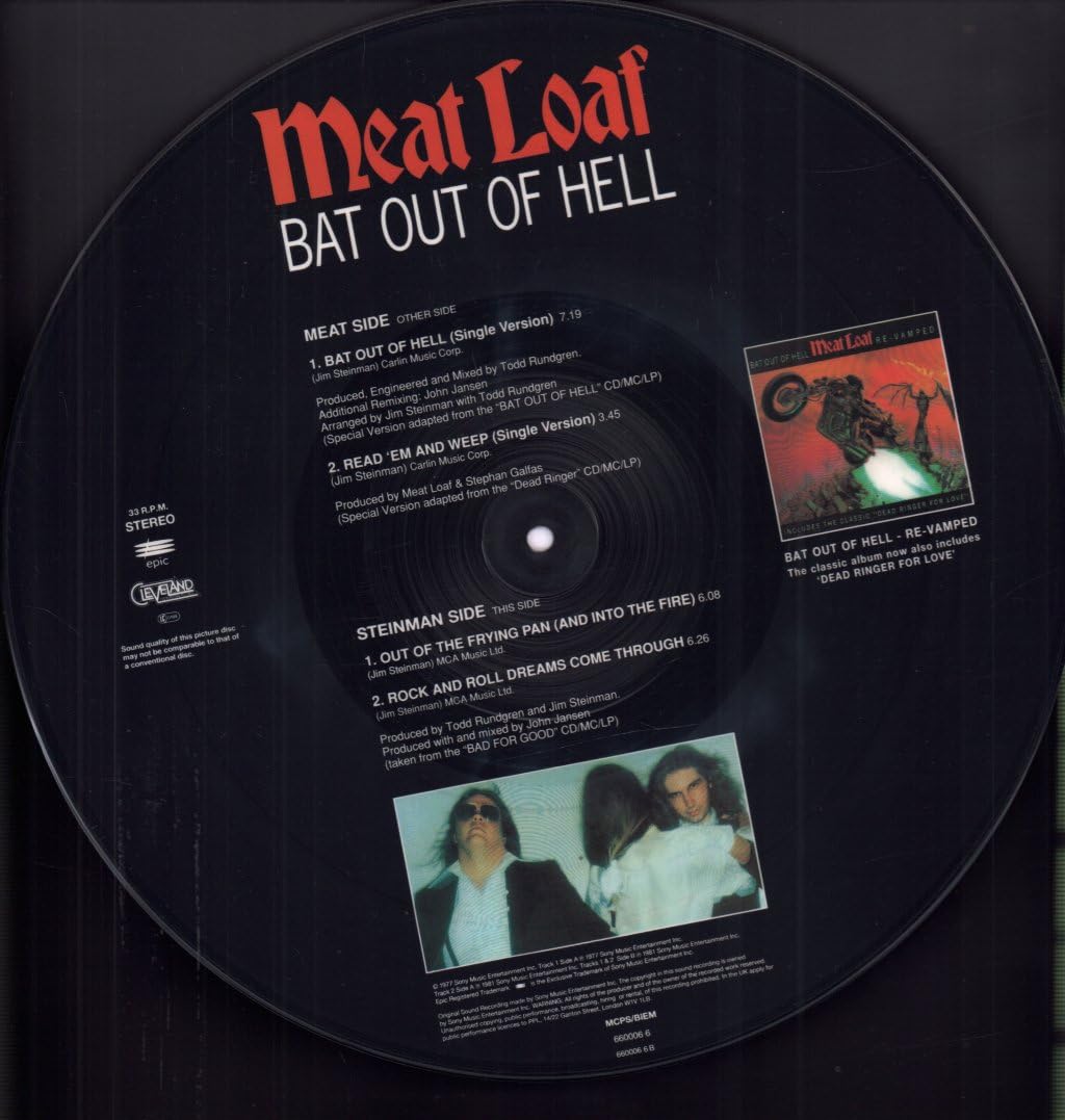 Bat Out Of Hell (Picture Disc)