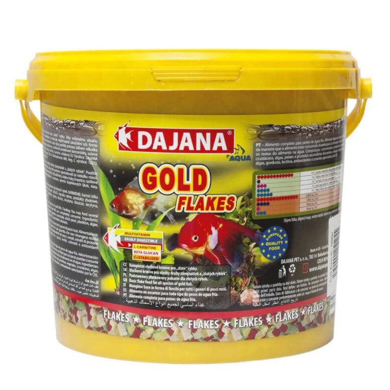 Alimento Gold Escamas Dajana 1kg: Nutrición Premium para Peces Dorados