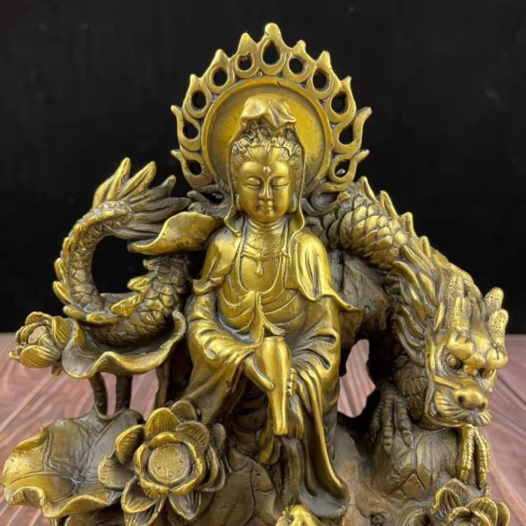 Figurka Buddy do wnętrz Kult Domowy Figurka Buddy Bodhisattwa Dekoracja Domu Statua Zen Dekoracja Medytująca Statua Buddy Rzeźba