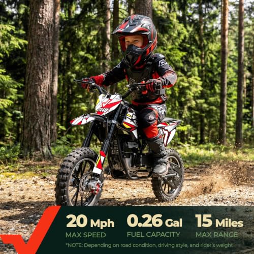 Image of FRP FX40 Gas Dirt Bike for Teens 40cc 4-Stroke Dual Disc Brake Off Road