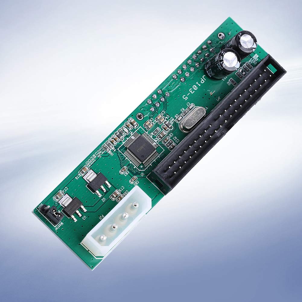 Zunate Convertitore Adattatore da Scheda PATA IDE a SATA, Adattatore interfaccia per Disco Rigido, per PC