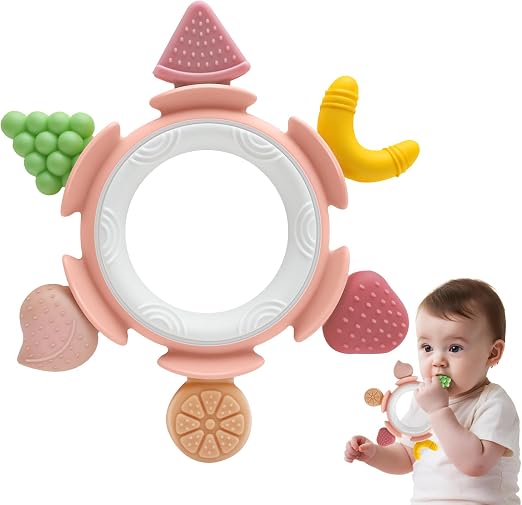 AiTuiTui Grignoteur et Anneau de Dentition Sensoriel