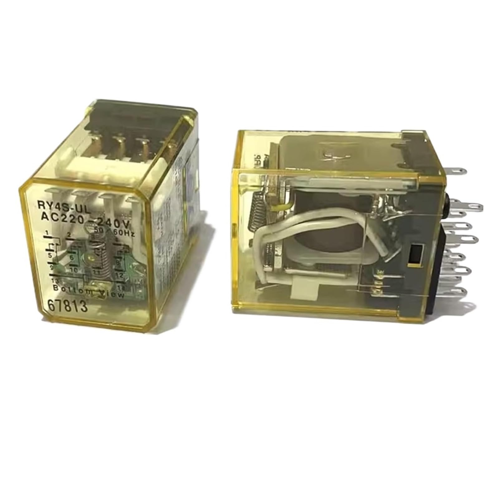 TSCFHGQI 1PCS electrical intermediate relay RY4S-UL-AC24V 24VAC 14 pin
