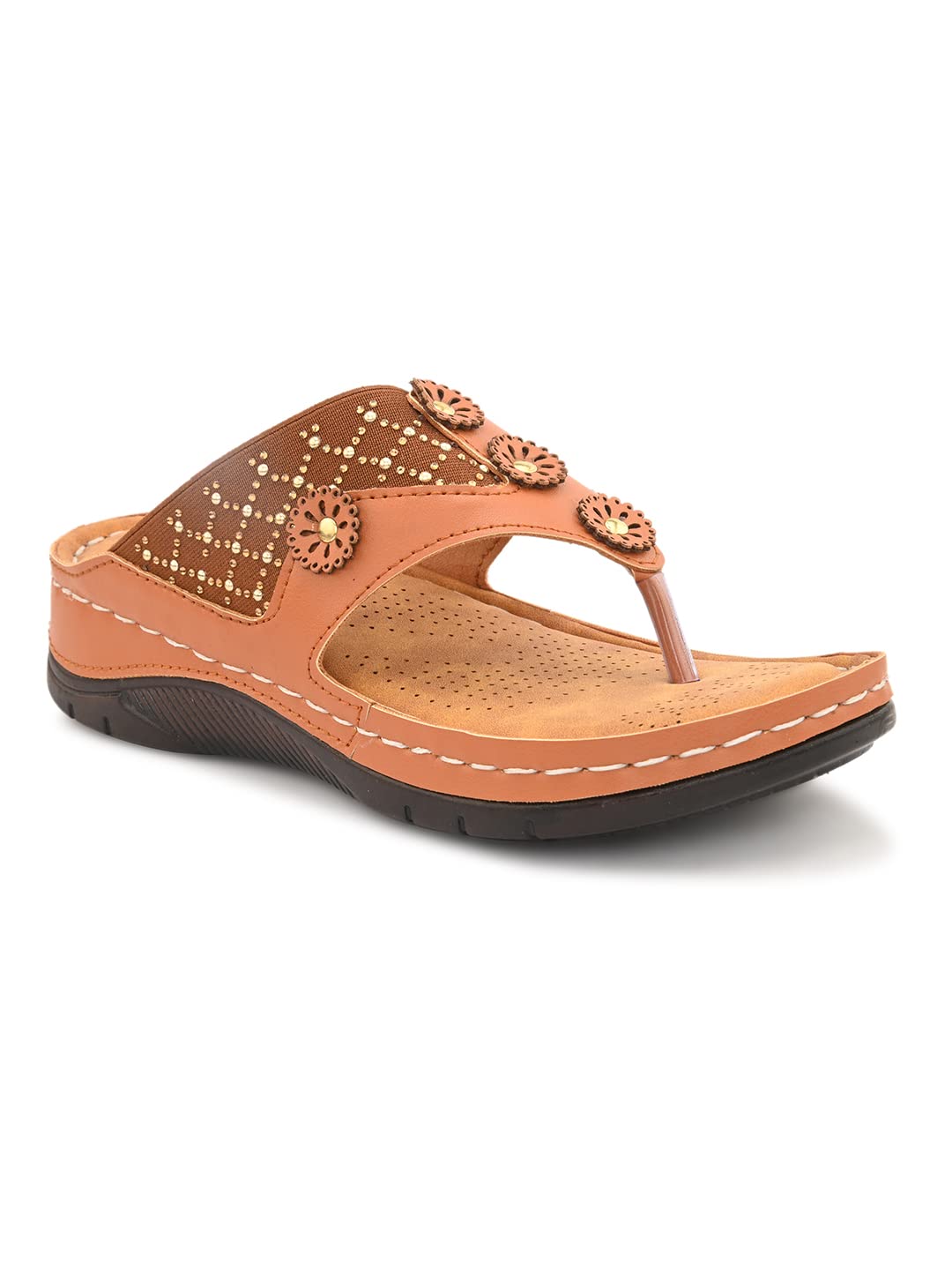 DICY Comfortable and Supportive Orthopedic Slippers for Pain-Free Feet Brand (Tan, numeric_8) (B0C18PRK4P) Amazon Price History, Amazon Price Tracker