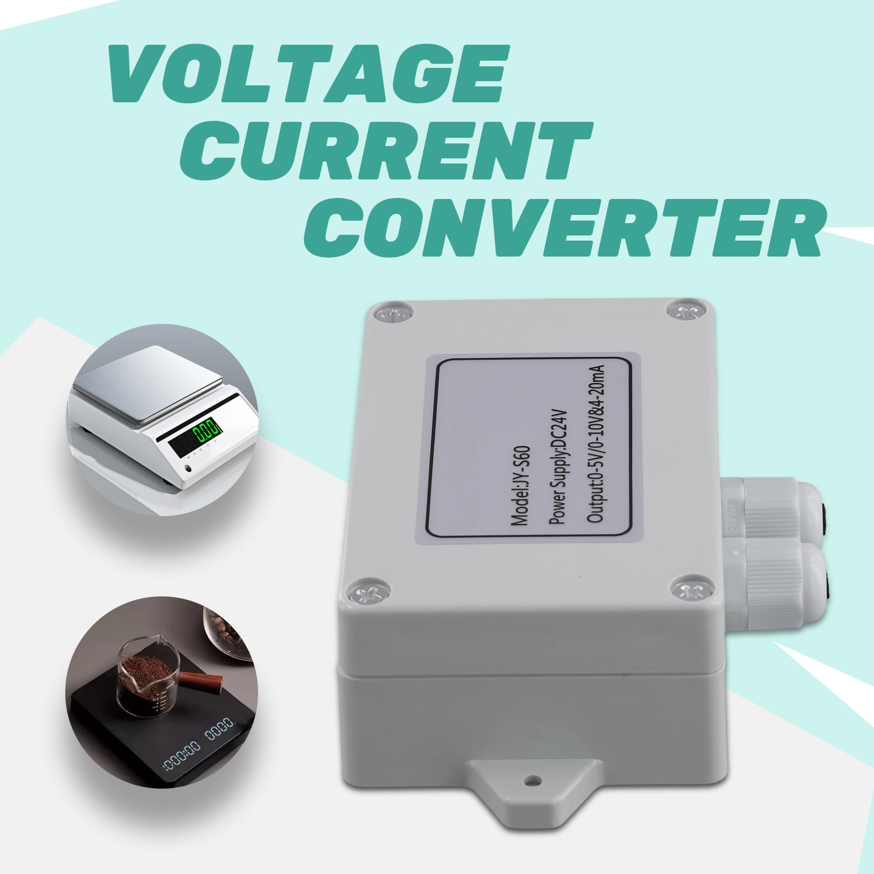 Wägetransmitter 12-24V Wägetransmitter Verstärker Wägezellenverstärker Gewichts-Sensorverstärker Wägezellen-Umwandler