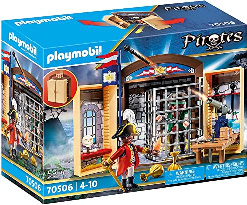 PLAYMOBIL Pirates, Cofre Aventura Pirata, a Partir de 4 a&ntilde;os (70506)