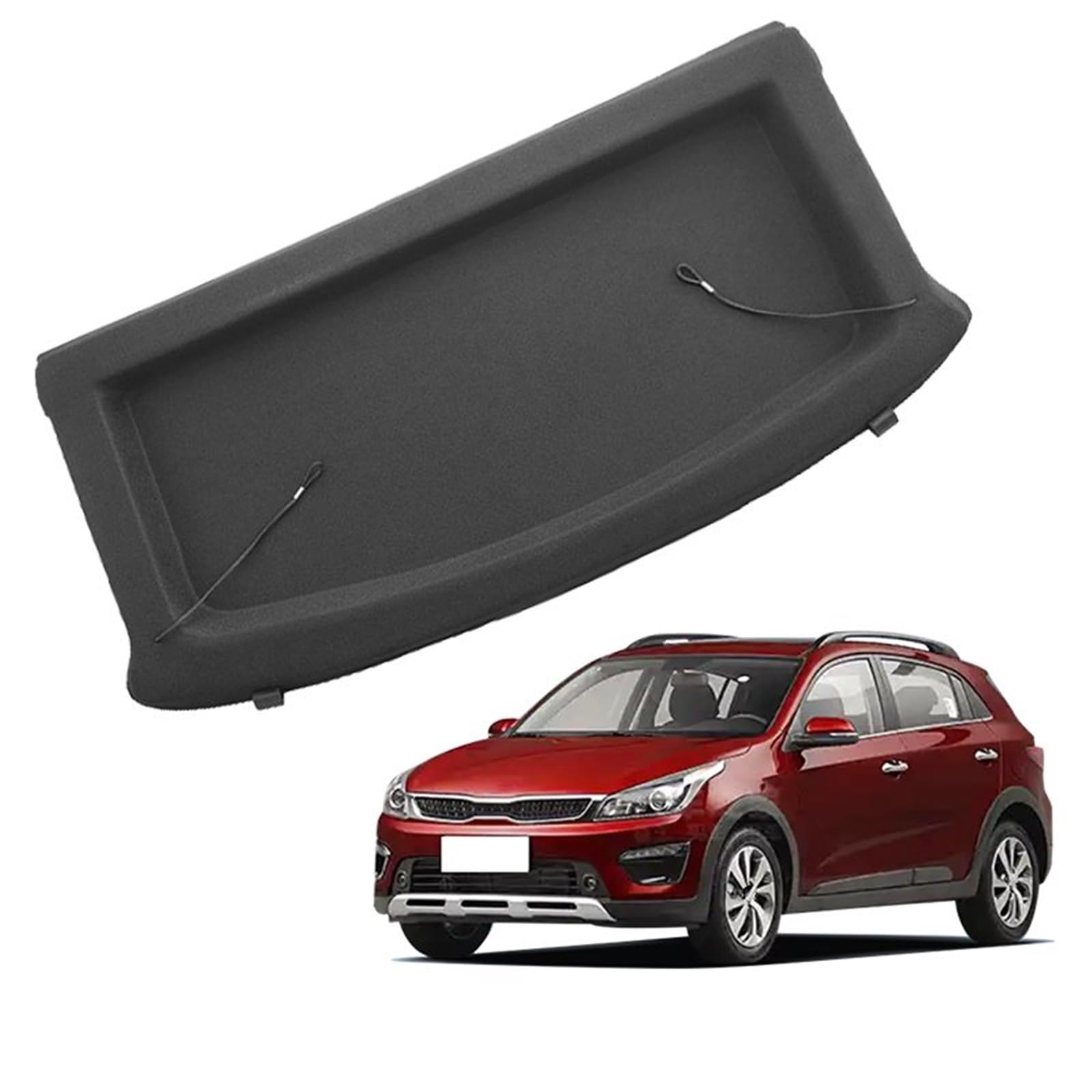 Nicht Versenkbare Trunk Cargo Cover Paket Rack Shield Für Kia Für KX Für Cross 2017 2018 2019 Gepäckraumabdeckung