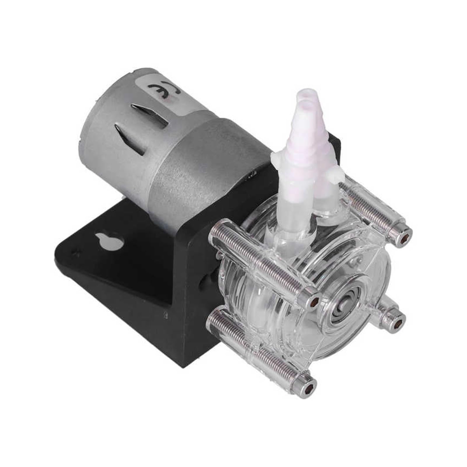 RAHBI Bomba peristáltica DC 12V 24V, 3 Rodillos, 500 ml/M, Bombas dosificadoras de líquido de Gran Flujo con Manguera de Silicona for análisis de Laboratorio de Acuario al vacío Leisurely (Size : 24V
