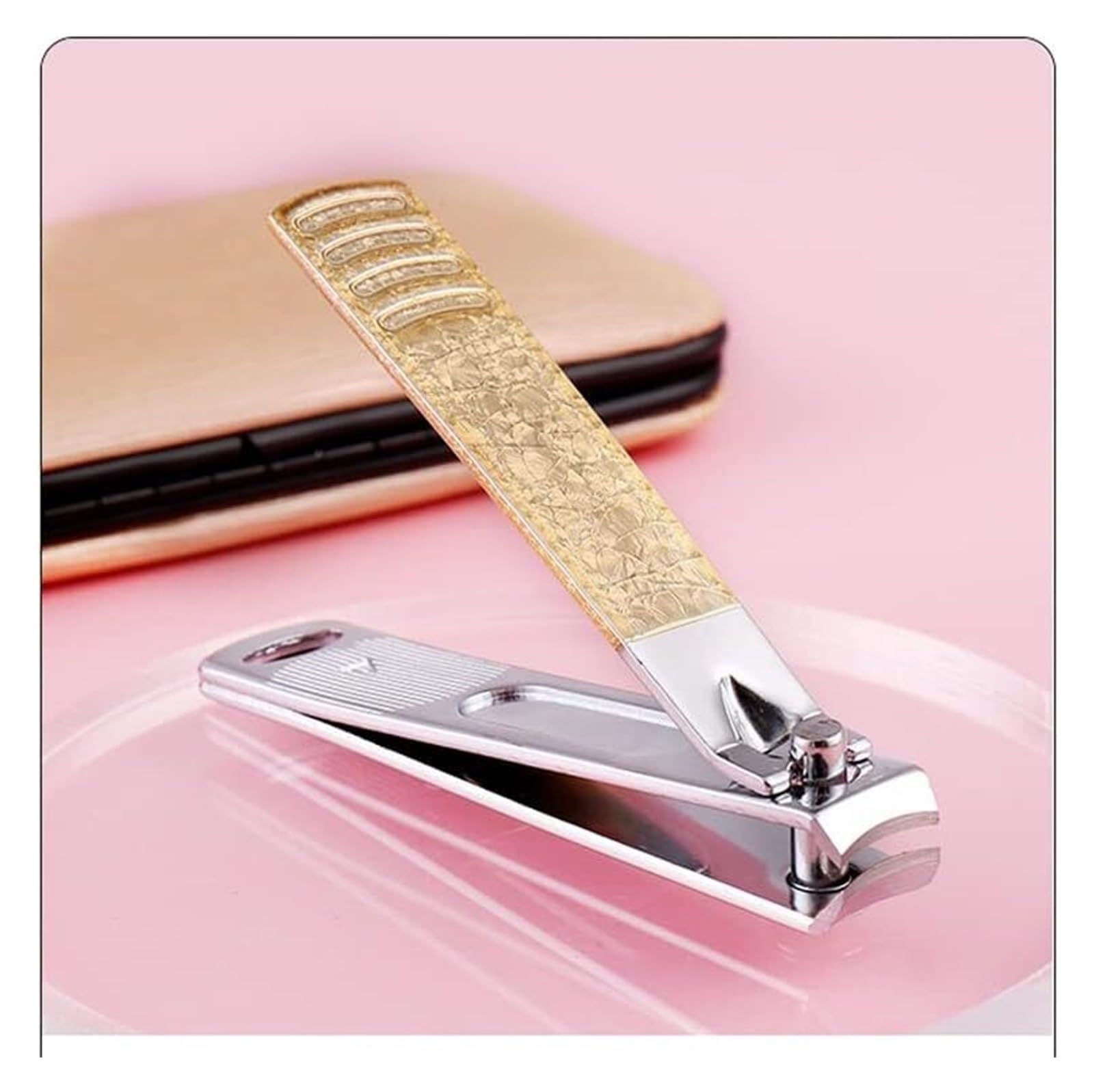 Juego de manicura, cortaúñas Profesional, cortaúñas de Acero Inoxidable, Kit de manicura y pedicura. Herramientas para Cortar uñas.