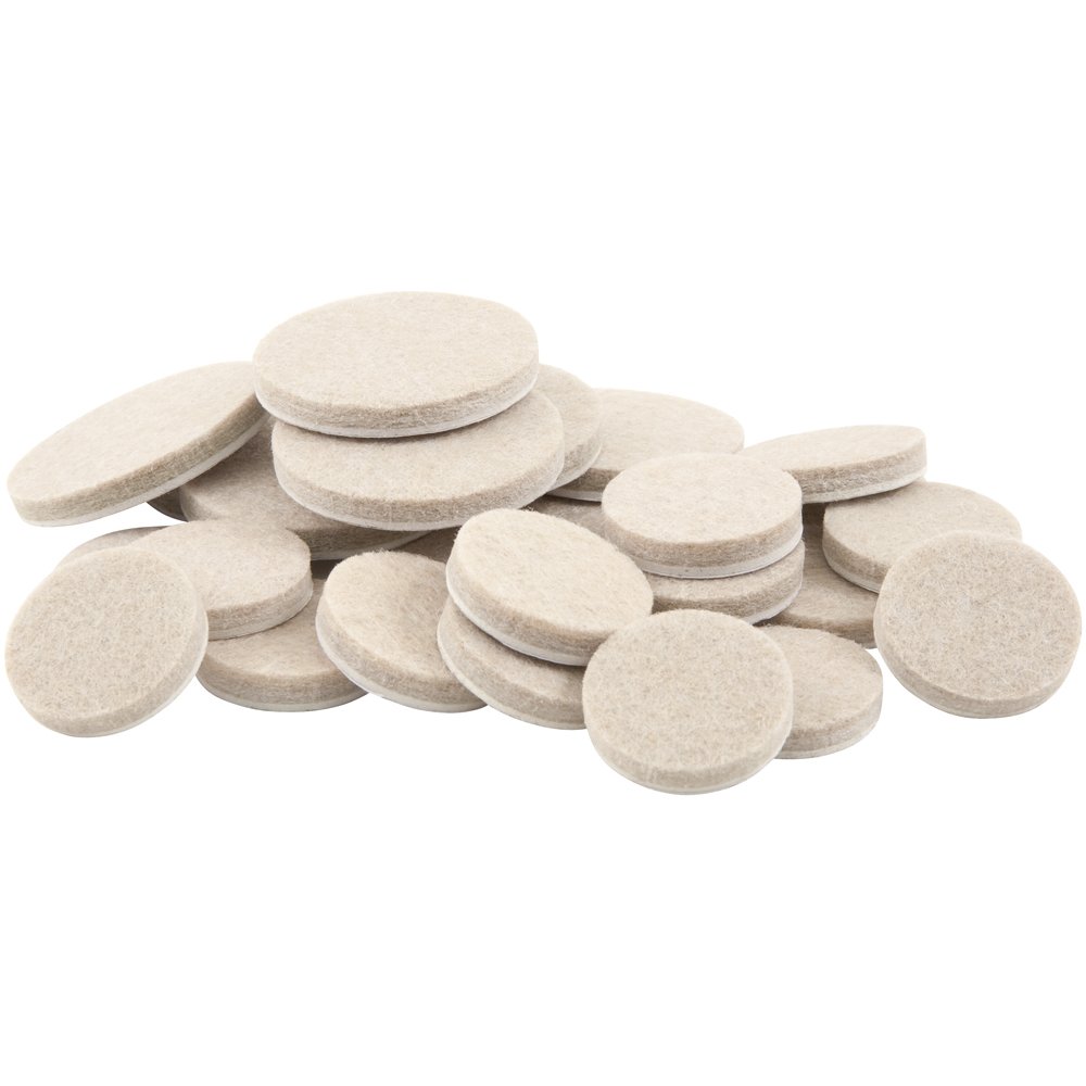 Super Sliders Moving Kit Combo Pack Reusable Furniture Movers and Felt Pads for Hardwood Beige 36 Pack — view 4