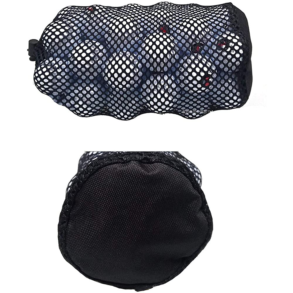 2 Pezzi Sacca in Rete per Il Golf, Pallina da Golf con Tasche, Borsa Porta Palline da Golf, Borsa a Rete per Riporre Il Tennis, Reti Portatili per Palline da Golf Ad Alta Resistenza, per Golf, Tennis