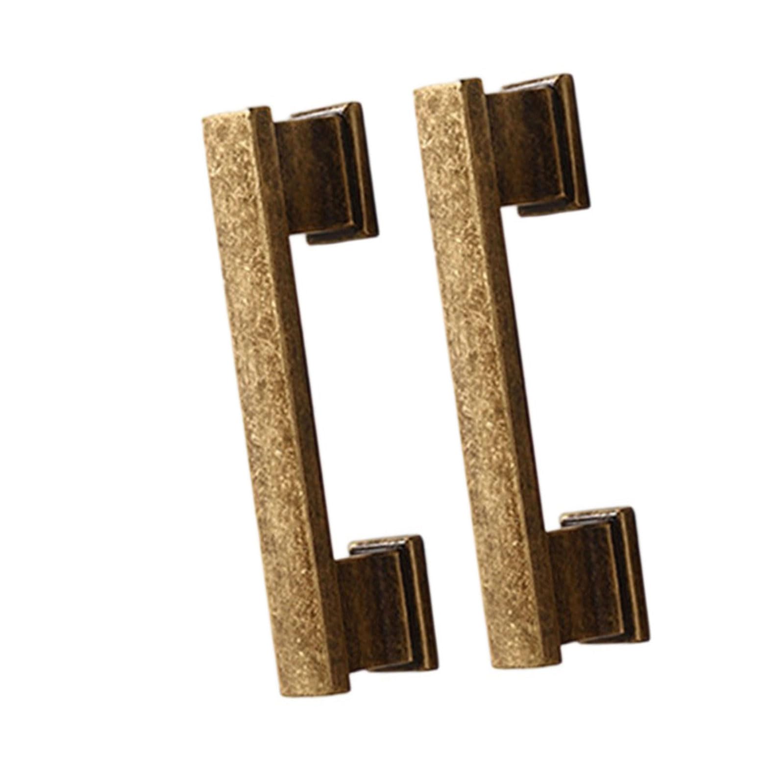 Tsophreniq 76 Hole Distance 1Pair Drawer Pulls Zincs Alloy Dressers Knob Cupboard Handle Vintage Furniture Handle Bedsides Cabinet Pull Hardware Vintage Drawer Pull Handles