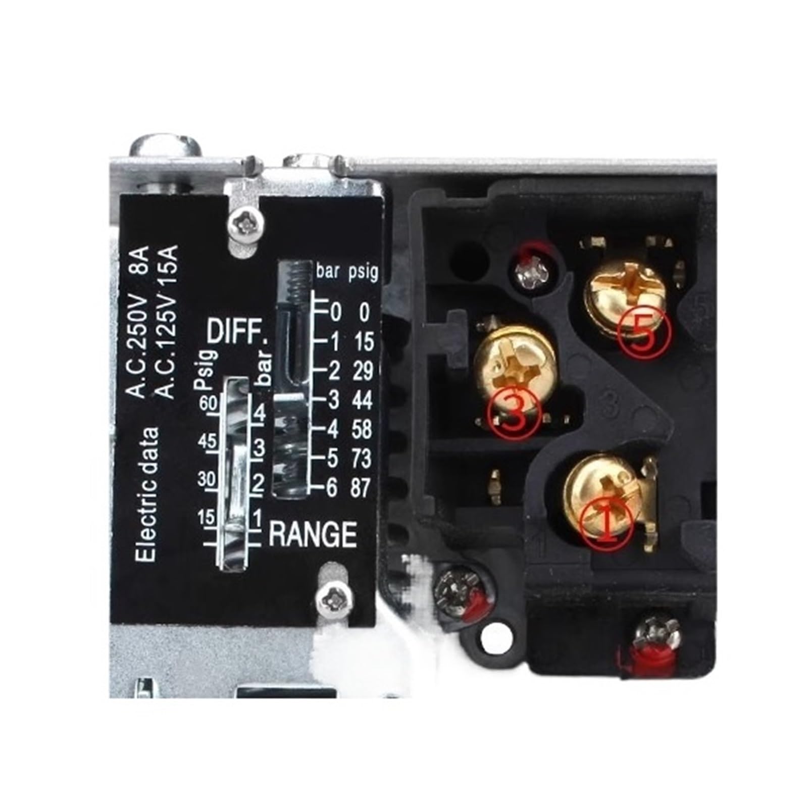 Regulator ciśnienia, 2 Szt. Przełącznik Ciśnieniowy, Sterowanie Elektroniczne G1/4 Cala, Sterownik Pompy Wodnej,dla sprężarki powietrza(SPC-103)