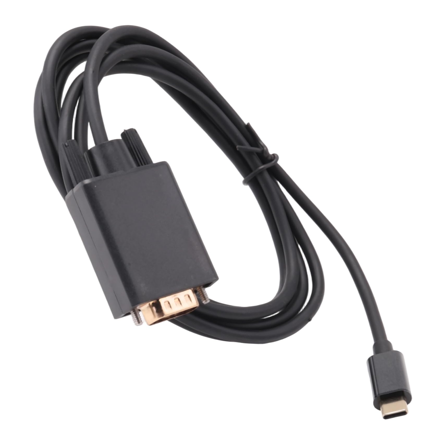 Câble USB-C vers VGA Haute Performance - Convertisseur de Type C vers D-Sub 15 Broches pour Connecter Les Appareils USB 3.1 à des Moniteurs, des Projecteurs ou des Téléviseurs
