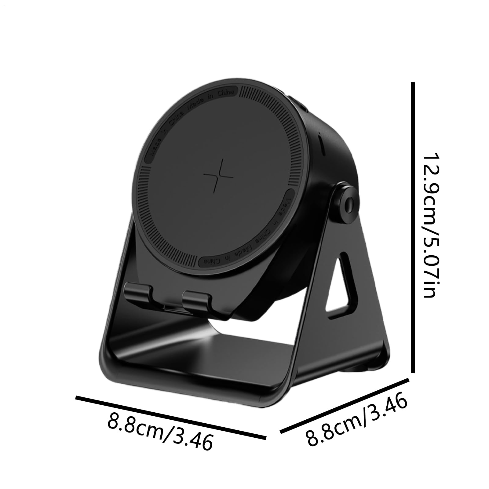 ① ワイヤレス誘導スピーカー　ブラック　スマホホルダー　LEDライト付き　未使用 Amazon.co.jp: ワイヤレス誘導スピーカー | ワイヤレス