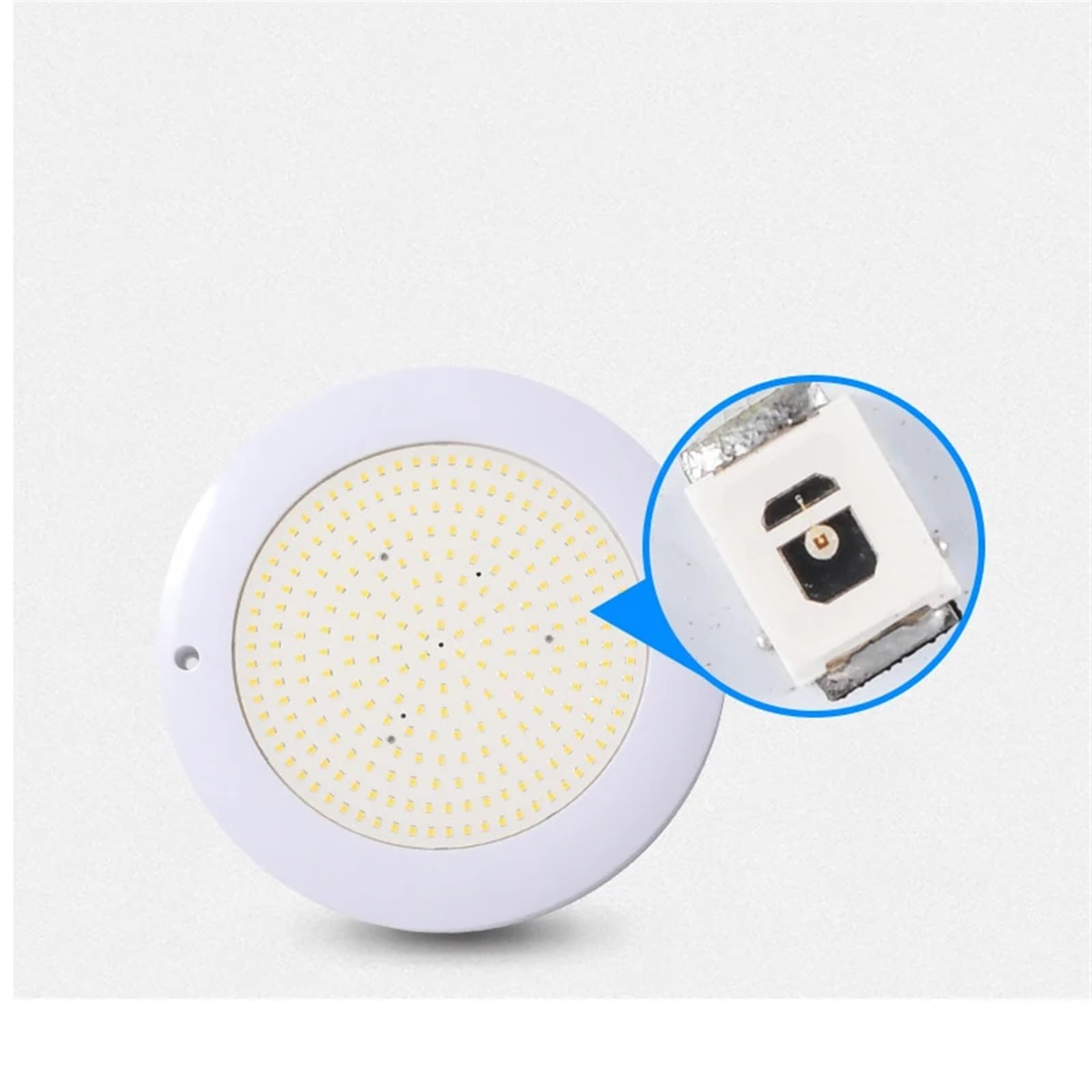 Światła Basenowe, Latarnia podwodna LED Wbudowana ABS Wodoodporna 6W Dc12V Światło basenowe Do Hotelu Oświetlenie basenu Ogrodowego akwarium Ciepłe(RGB-REMOTER CONTROL)