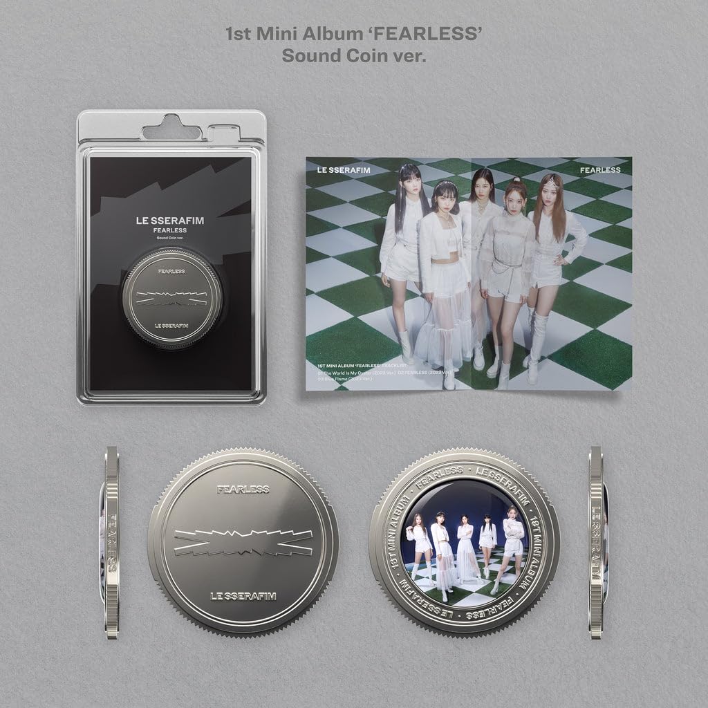 Amazon.co.jp: Le Sserafim - 1st Mini Album FEARLESS Sound Coin Ver