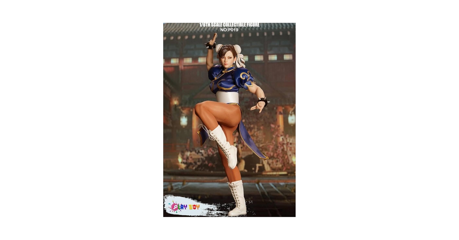 Amazon | 1/6 チュンリー 春麗 アクションフィギュア ストリート