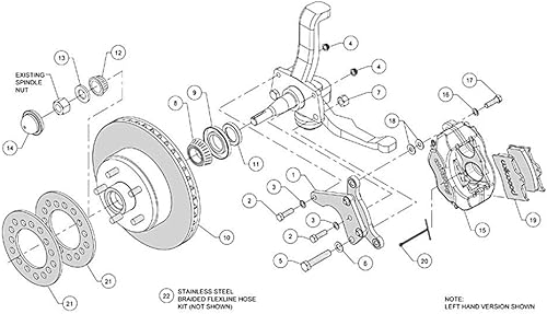 Miniatura 3 de Kit Freno Delantero Ford 54- 56 FDL