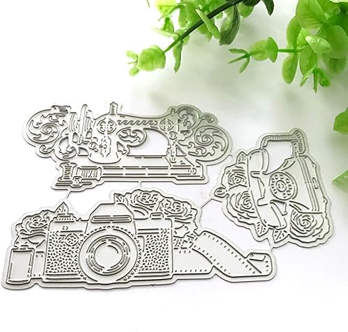 Miniatura 5 de Máquina de coser de la cámara Teléfono Metal Die Cuts,Troqueles de corte para la fabricación de tarjetas de liquidación, Troqueles de grabación en