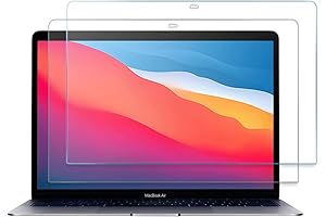 ProCase Premium 9H Hardness Glass Screen Protector for 13 Inch MacBook Pro and Air (2-Pack)