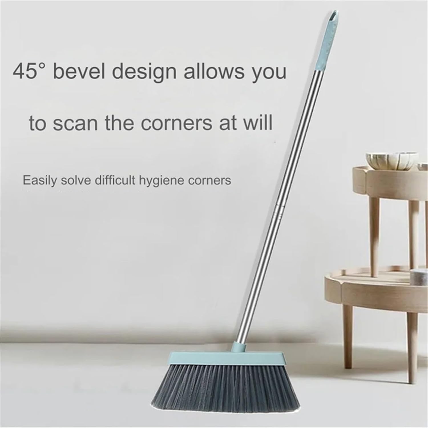 Dustpan Broom Set Floor Wiper Household Cleaning Long Handle Cleaning Set for Lobby Household Kitchen Cleaning Pink for Cleaning