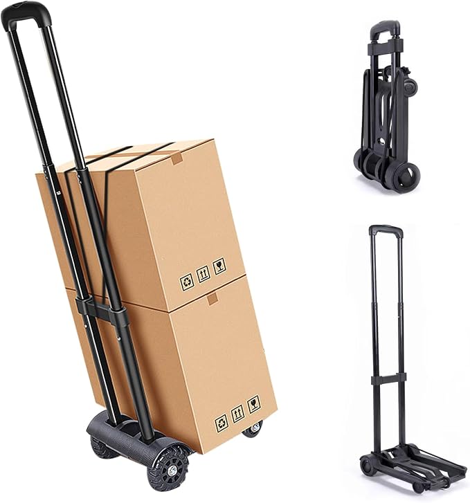 STRDIT Carrito Plegable de Aluminio Liviano, El Carrito Plegable con ...