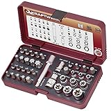 S2 calidad/cromo vanadio KRAFTWERK 3792 - Juego 37 vasos y puntas TX-XZN-RIBE