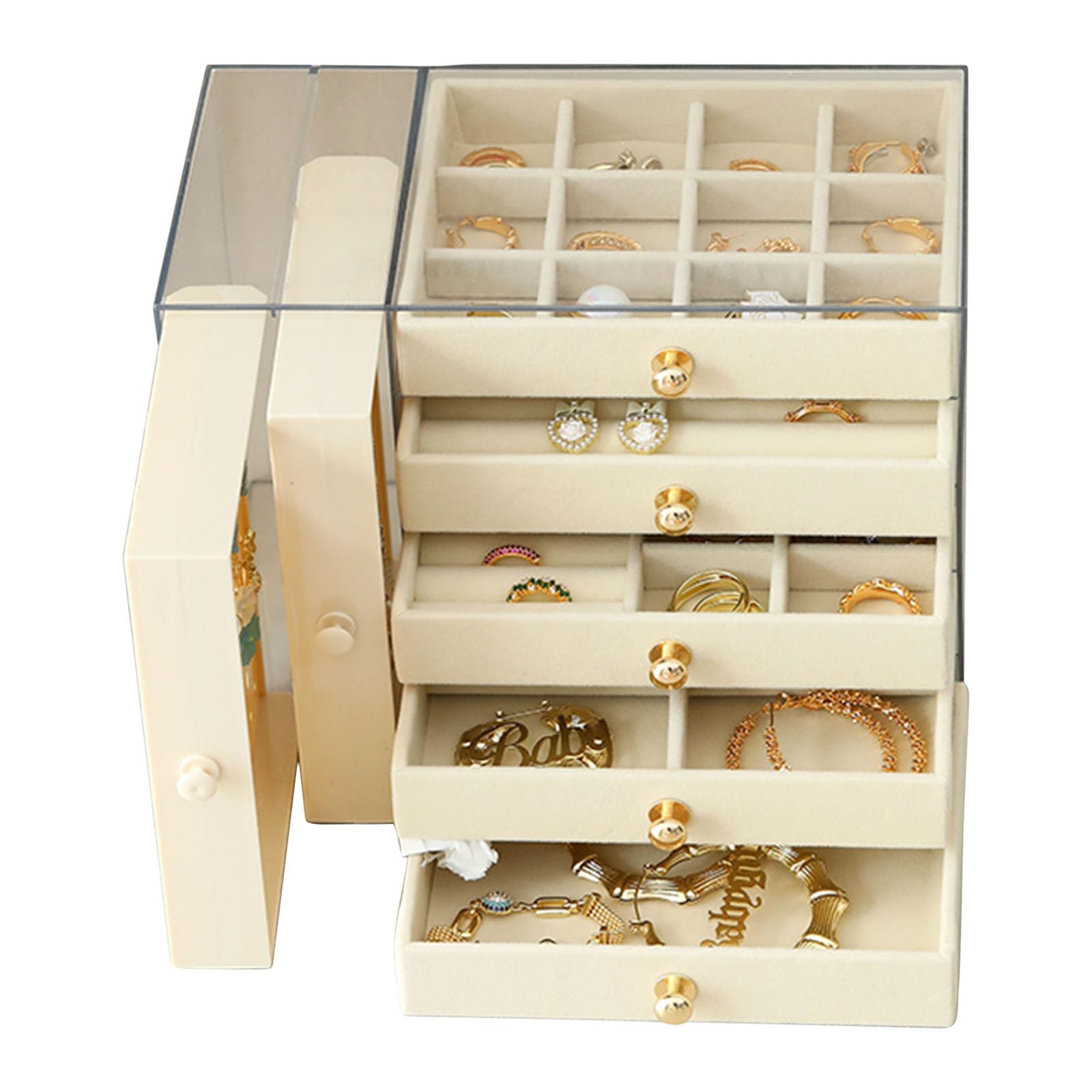 Boîte à bijoux de coiffeuse : l'atout rangement pour vos colliers