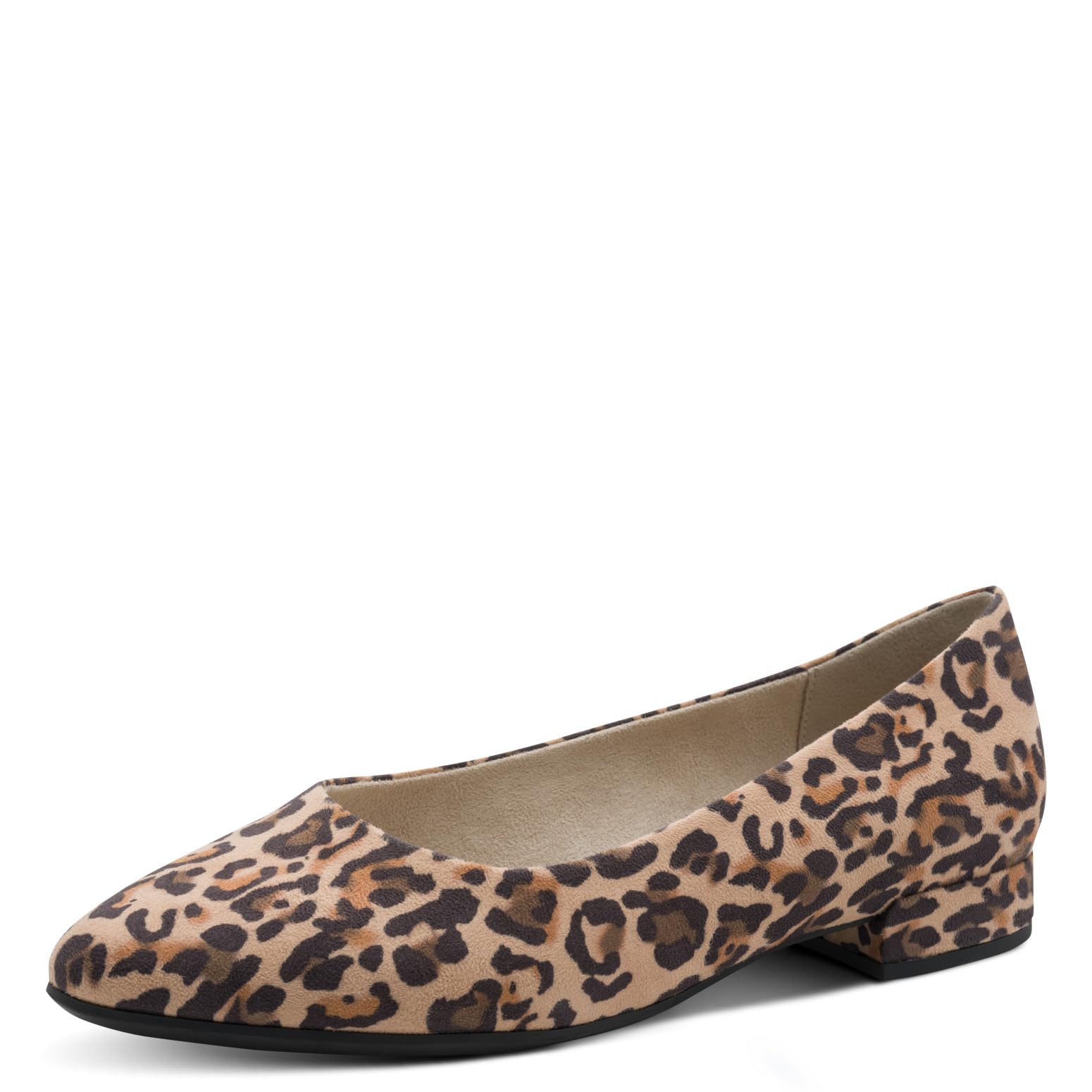 Jana Women's Damen Ballerina Vegan 8-22174-42 Ballet Flat, Leopard, 9 UK