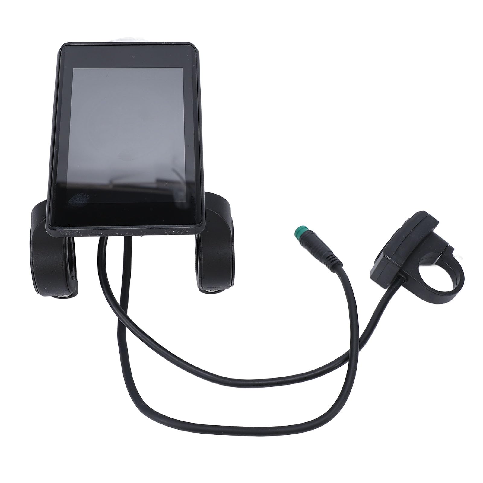 Generic Display LCD per Misuratore di velocità per Scooter per Bici Elettrica Connettore Universale 5P Letture di velocità in Tempo Reale per Pendolari e Ciclisti Amatoriali Materiale ABS