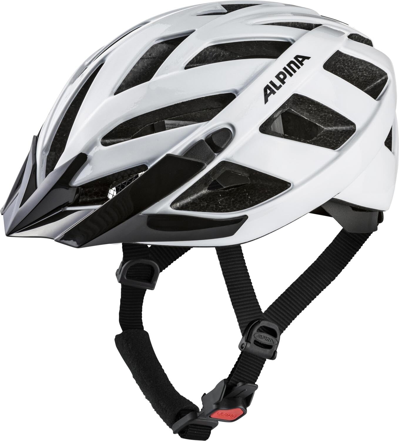 ALPINA PANOMA CLASSIC - Casco da ciclismo per adulti - white gloss - 56-59 cm