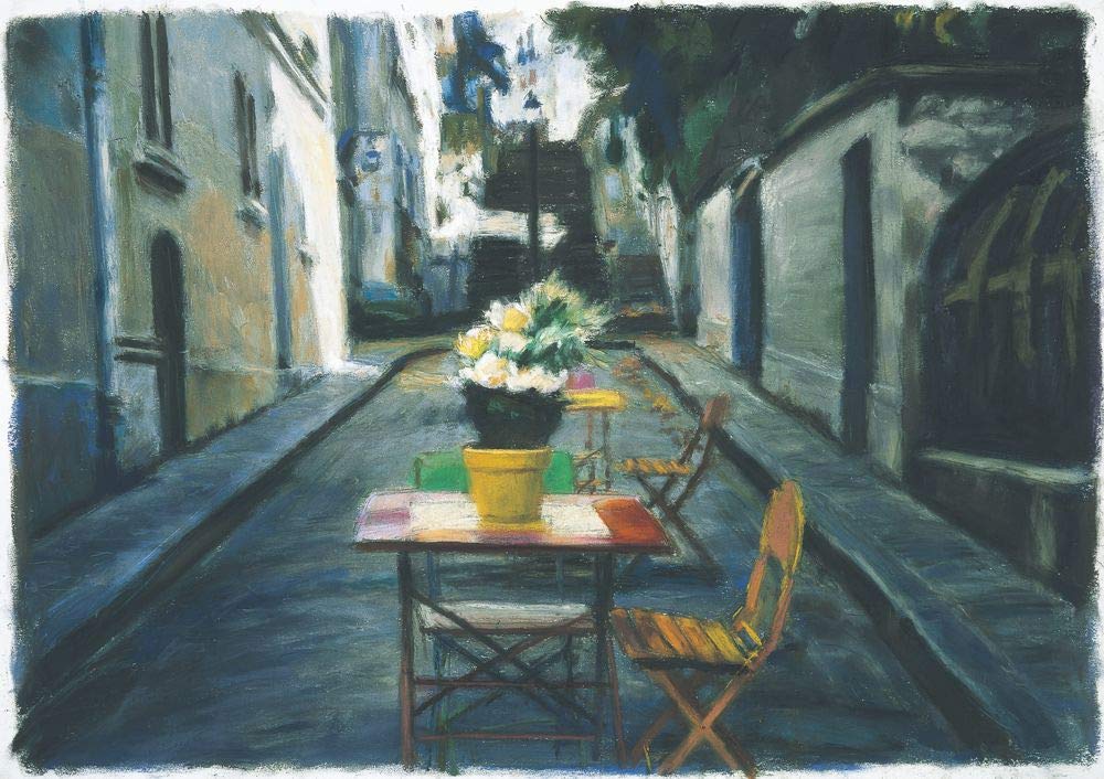 Amazon.co.jp: セイ・ハシモト「モンマルトルの花見小路」 版画 : ホビー