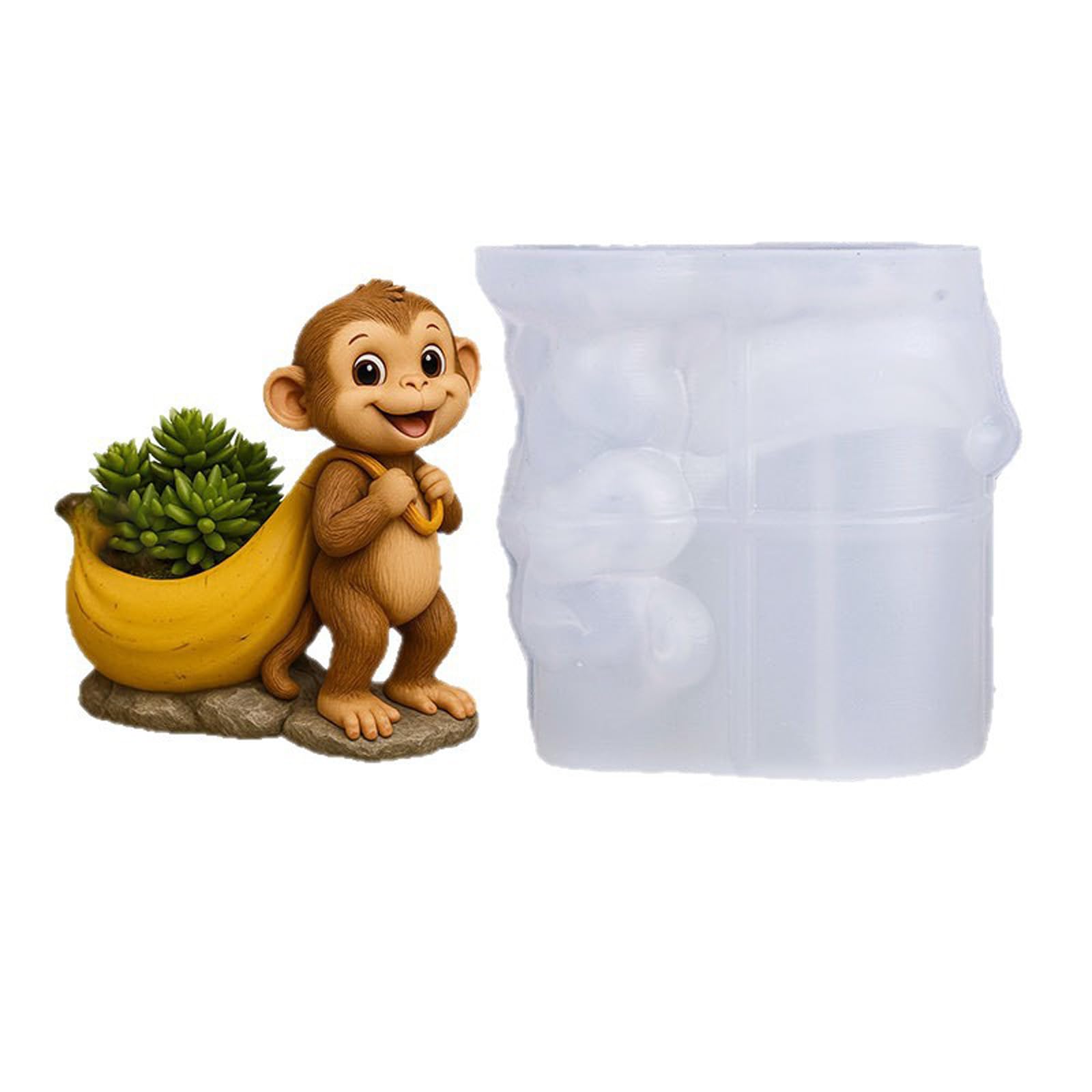 NVOQILIN Sturdy Silicone Crafting Ideal for Home Soap and Decorative Planter Silicone for Waxlights