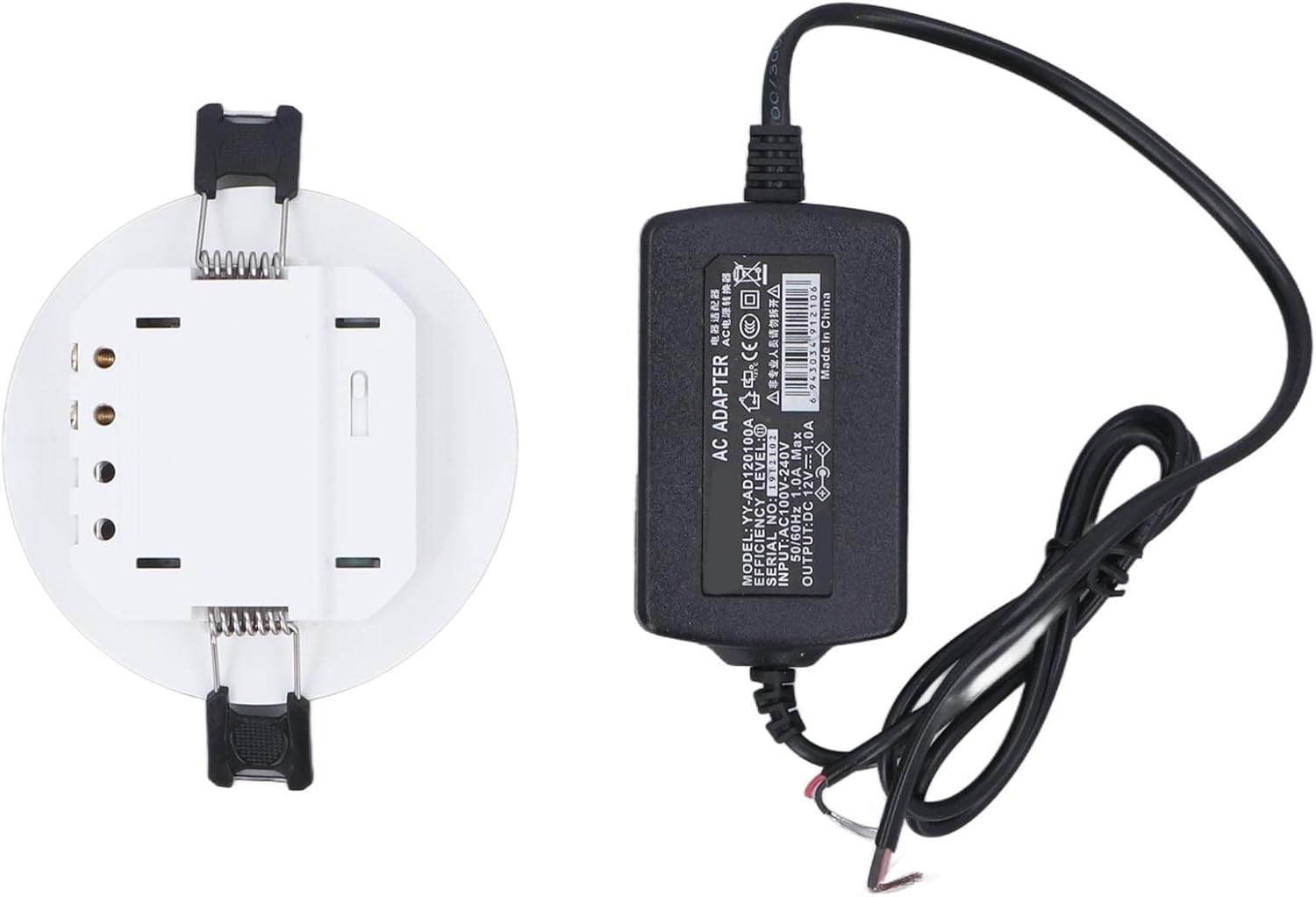 ABS Smart Human Sensor Smart Human Presence Detector with Manual and Adapter Kit for